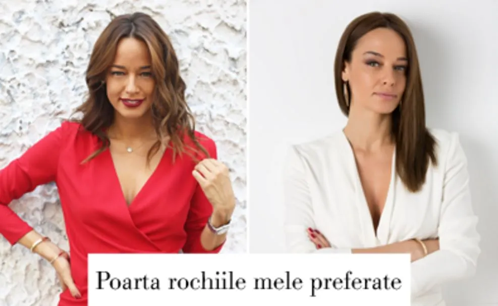 Cat costa rochiile preferate ale Andreei Raicu. Preturile o sa te surprinda