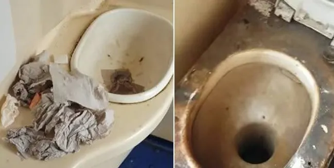 Imagini de coşmar în trenul Timişoara-Iaşi! Pur şi simplu mizerabil!