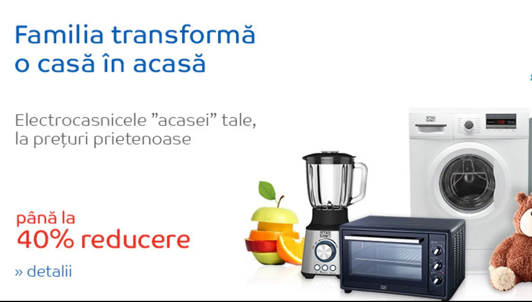 eMAG – Reduceri mari pentru electrocasnicele Star Light. Top 7 cele mai bune oferte