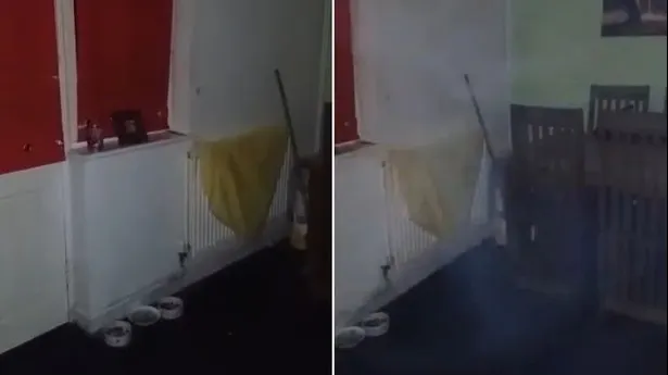 A țipat când ”chipul unei fantome” a apărut în fața camerei video. E incredibil cum arată