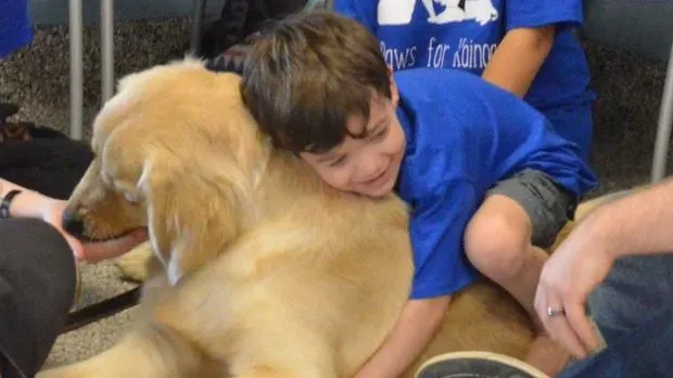 Face înconjurul internetului: momentul în care un băieţel cu autism atinge prima dată o altă fiinţă