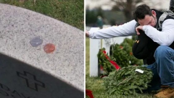 A văzut bănuții pe cruce, în cimitir. Credea că i-a uitat cineva. Când a aflat ce înseamnă, a plâns