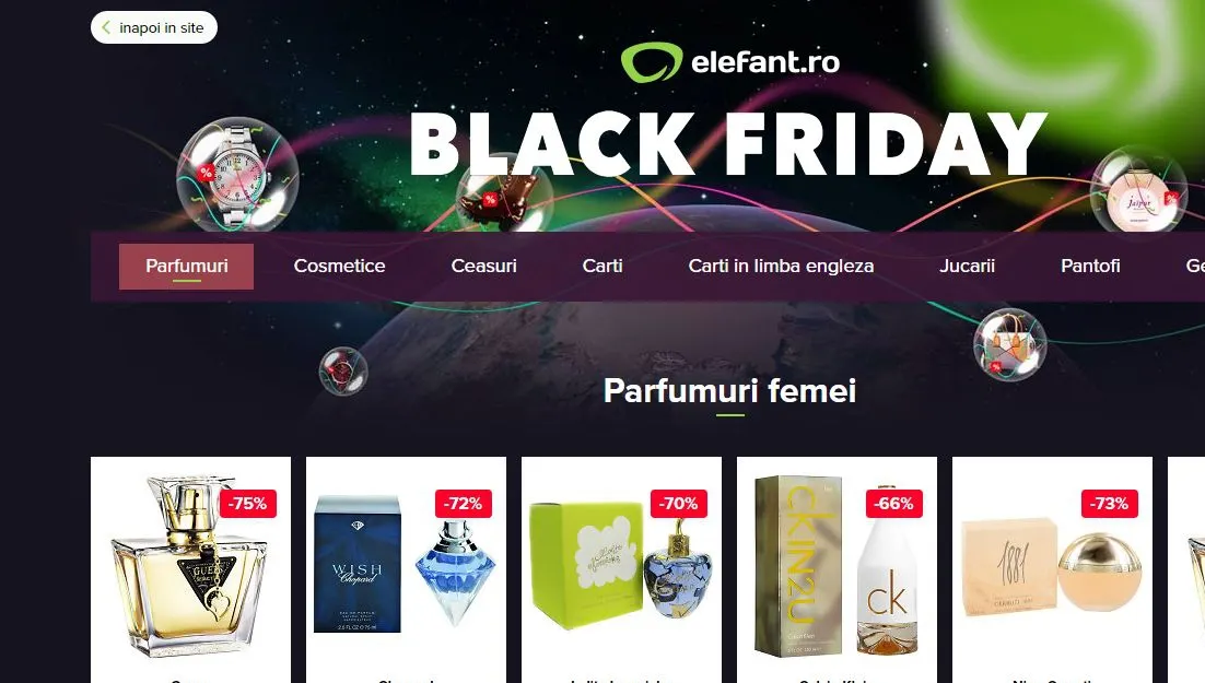 Black Friday 2016 Elefant.ro a început. Iată ce produse sunt