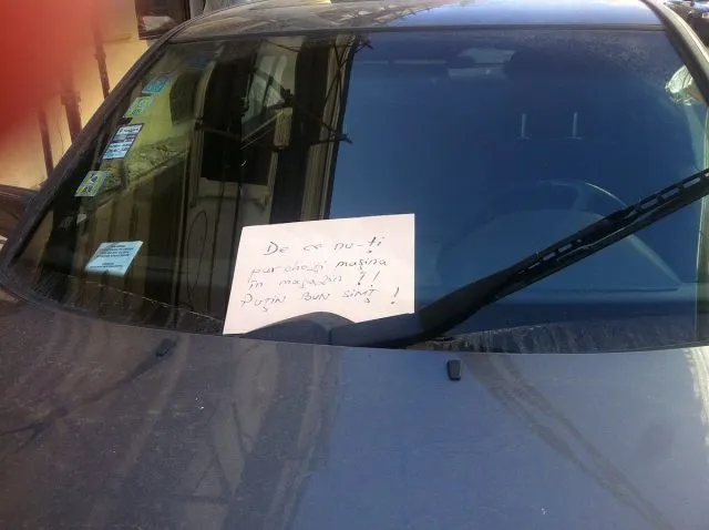 Amenzi usturătoare pentru cei care ocupă abuziv locul de parcare al altora