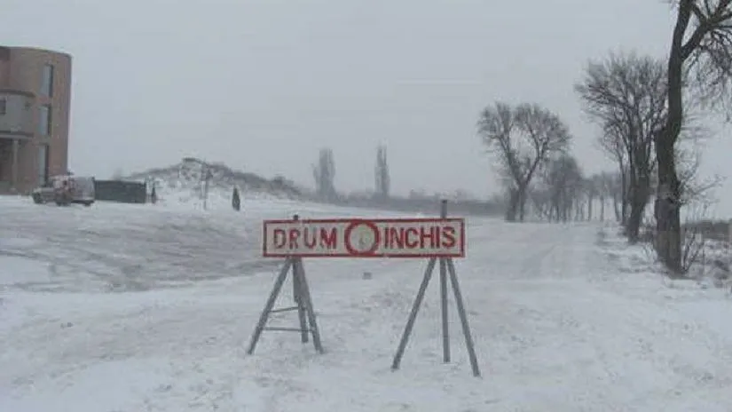 18 localităţi din Moldova au rămas fără curent electric din cauza viscolului