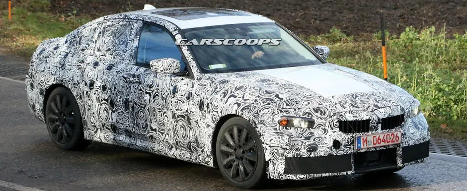 BMW s-a dat de gol. Au scos pe străzi, camuflat, noul Seria 3, dar lumea l-a văzut. Cum arată