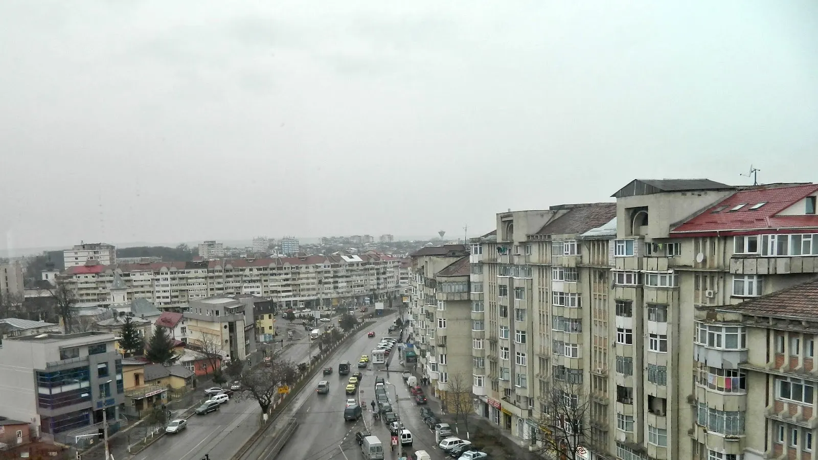 Protest al șoferilor în Botoşani din cauza stării proaste a unui drum județean