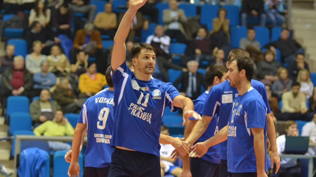 Volei masculin. SCMU Craiova, victorie uşoară cu Știința Explorări Baia Mare 