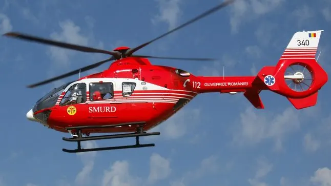 Accident grav pe Autostrada Soarelui. Copil de 13 ani, preluat cu un elicopter Smurd