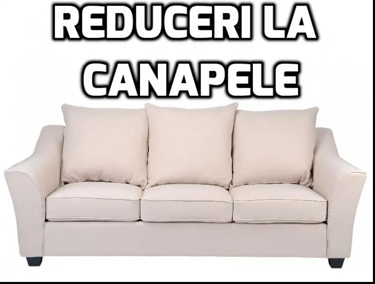 eMAG.ro – Reduceri mari la canapele. Care sunt prețurile