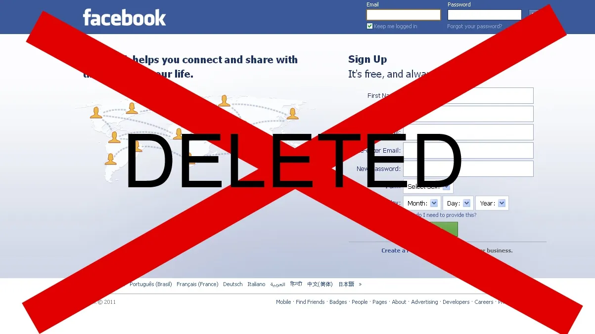 Pentru această IMAGINE i-a fost ŞTERS contul de Facebook