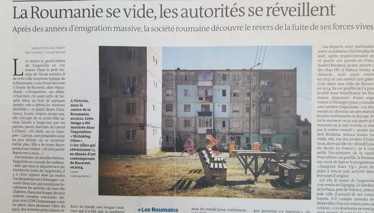 Le Monde: România se goleşte, autorităţile se trezesc