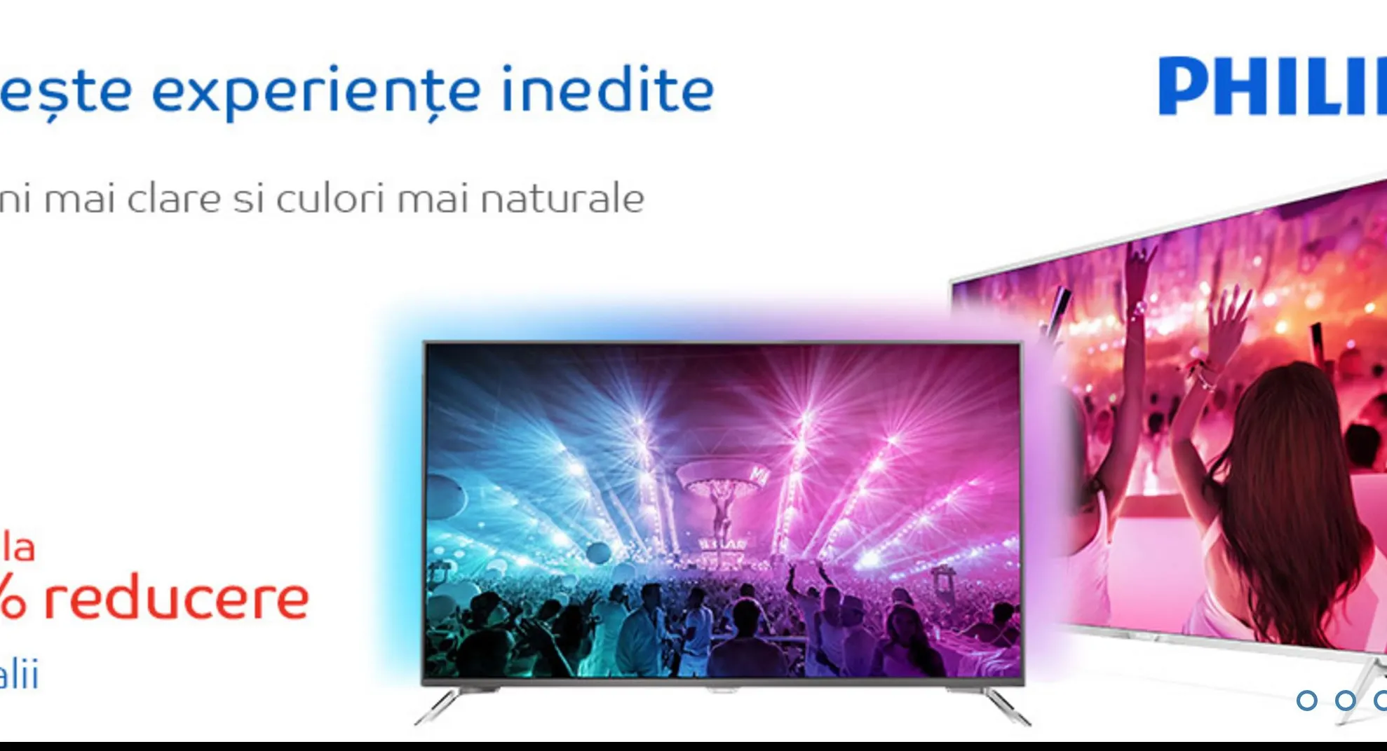 eMAG – Televizoarele Philips au reducere 30% din pret, in aceasta saptamana 