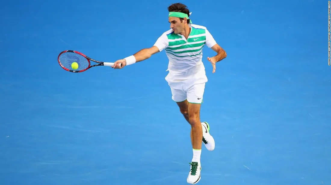 Lovitura dată de Roger Federer lui Ion Ţiriac 