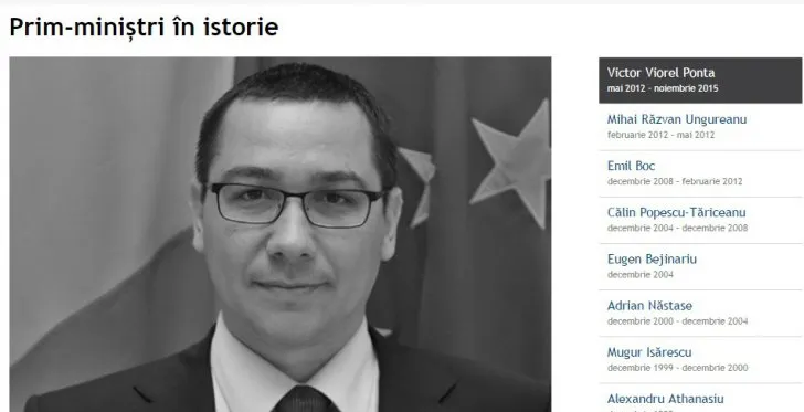 Ce s-a schimbat pe site-ul Guvernului, după o știre semnalată de Realitatea.net și Realitatea Tv