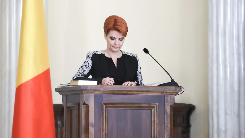 Lia Olguţa Vasilescu a demisionat din funcţia de primar al Craiovei, după ce a fost numită ministru 