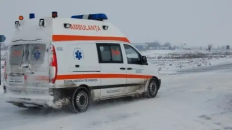 Clipe de groază în staţiunea Păltiniş. ACCIDENT cu un autocar cu 20 de copii la bord