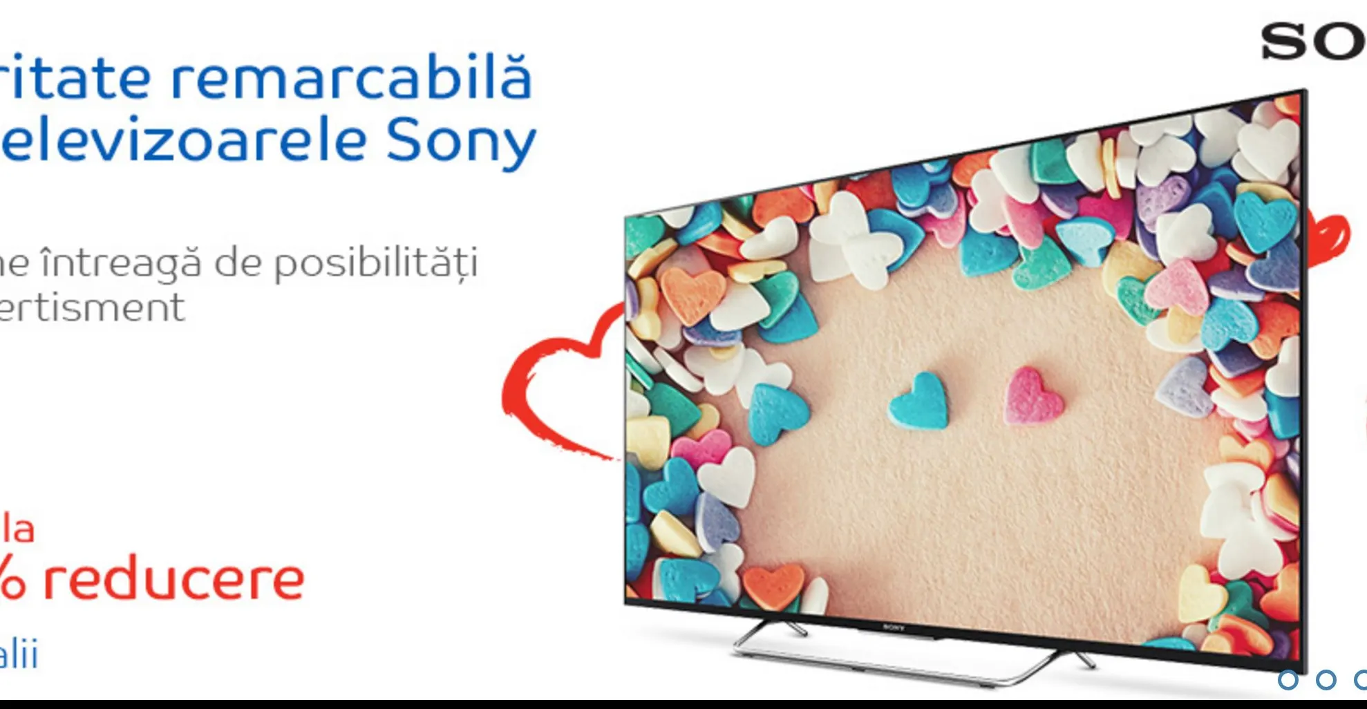 eMAG – Top 7 cele mai vandute televizoare de la Sony. Au reduceri de 25%