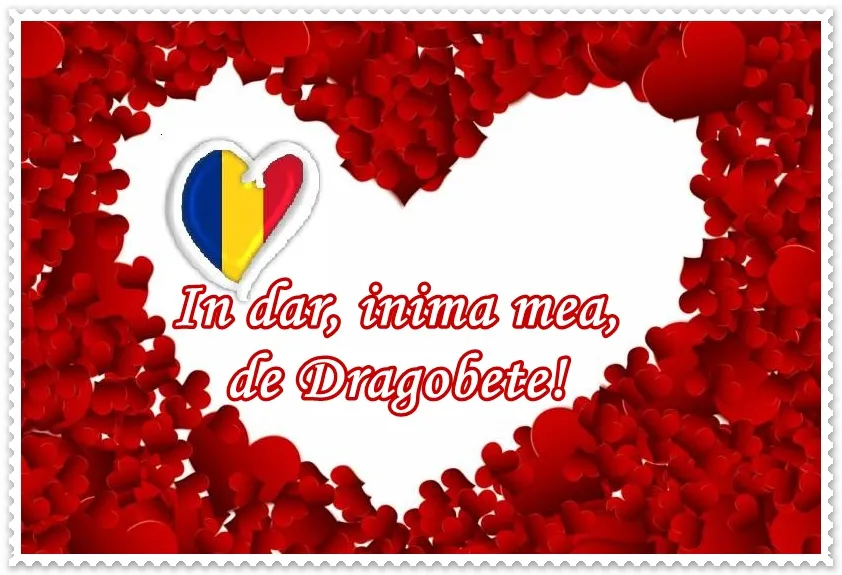 DRAGOBETE, 24 februarie. Cele mai frumoase mesaje şi felicitări de dragoste de DRAGOBETE