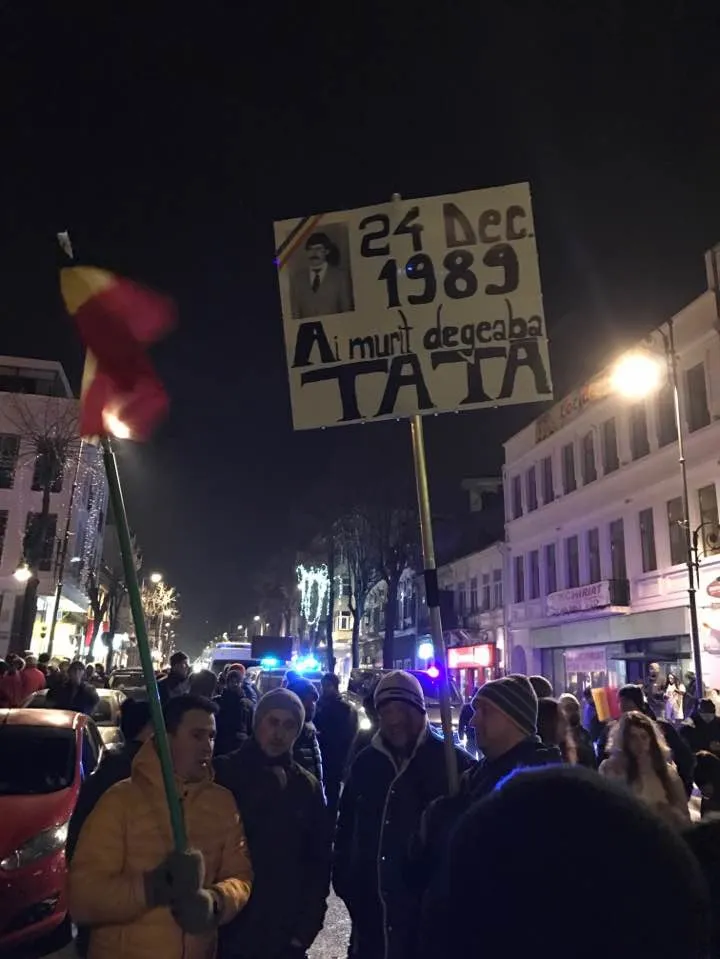  "24 decembrie 1989 -Ai murit degeaba, tată", cel mai dureros mesaj de la protest.Povestea din spate