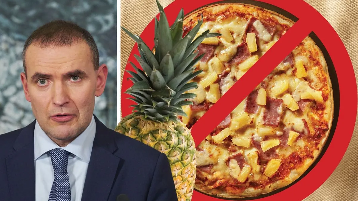 Președintele unei țări europene vrea să interzică pizza cu ananas. Află de ce