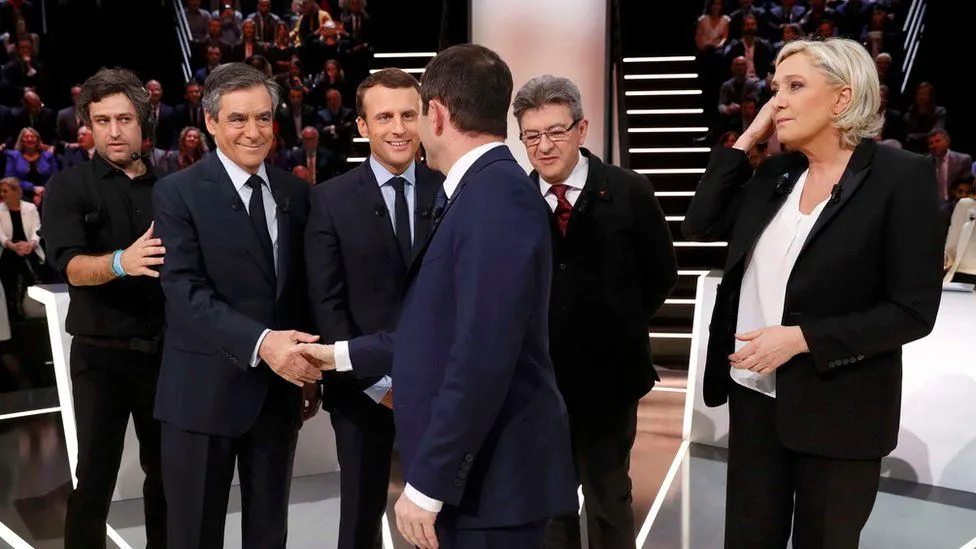 Marine Le Pen, atacată dur în prima dezbatere TV din campania pentru președinția Franței
