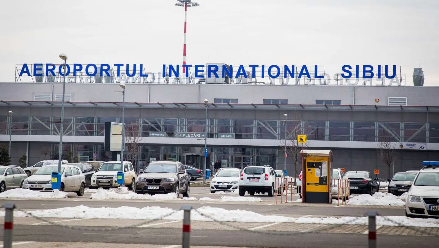 ALERTĂ falsă pe Aeroportul din Sibiu. Coletul suspect a fost de fapt o geantă uitată de un pasager