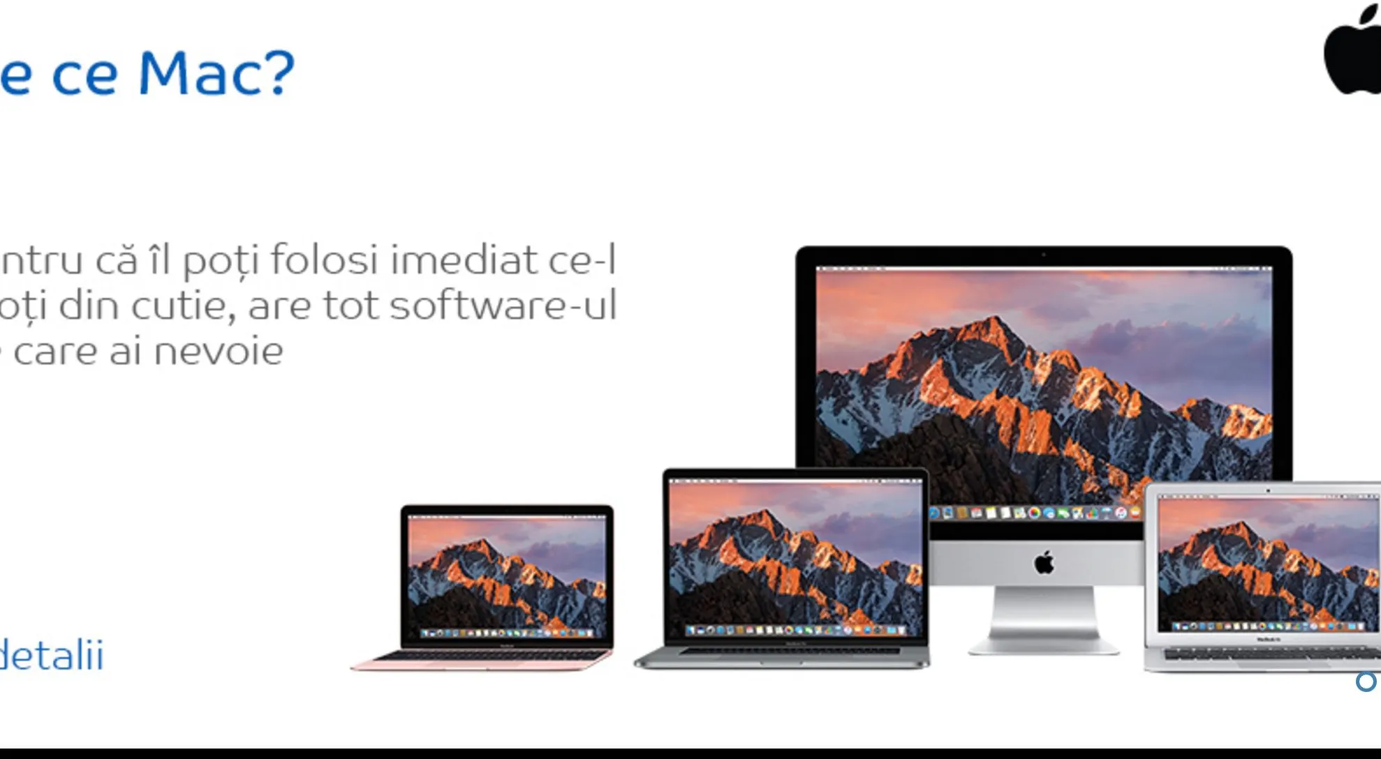 eMAG – De ce sa iti cumperi acum un MacBook: preturi bune si calitate desavarsita