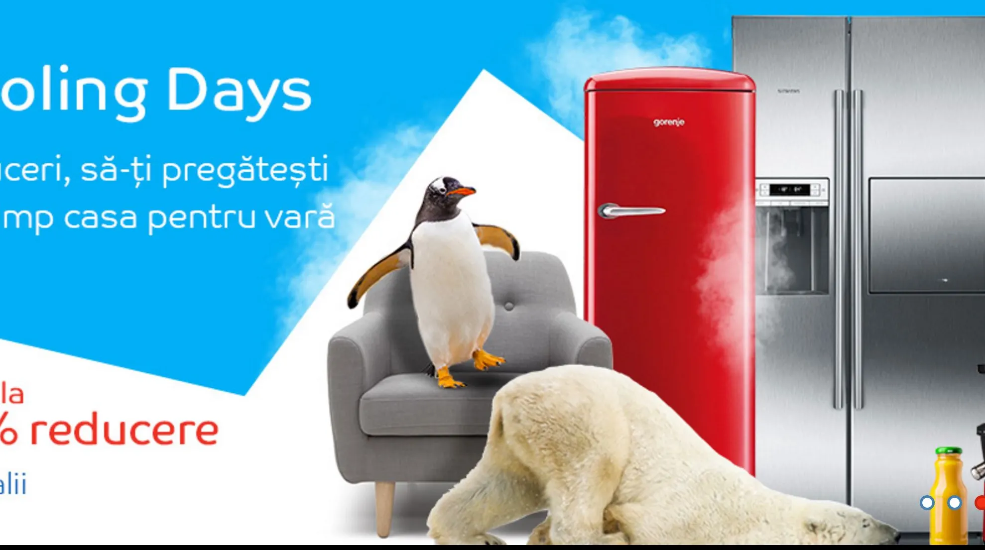 eMAG – Cooling Days – Pregateste-ti din timp casa pentru vara cu ajutorul reducerilor