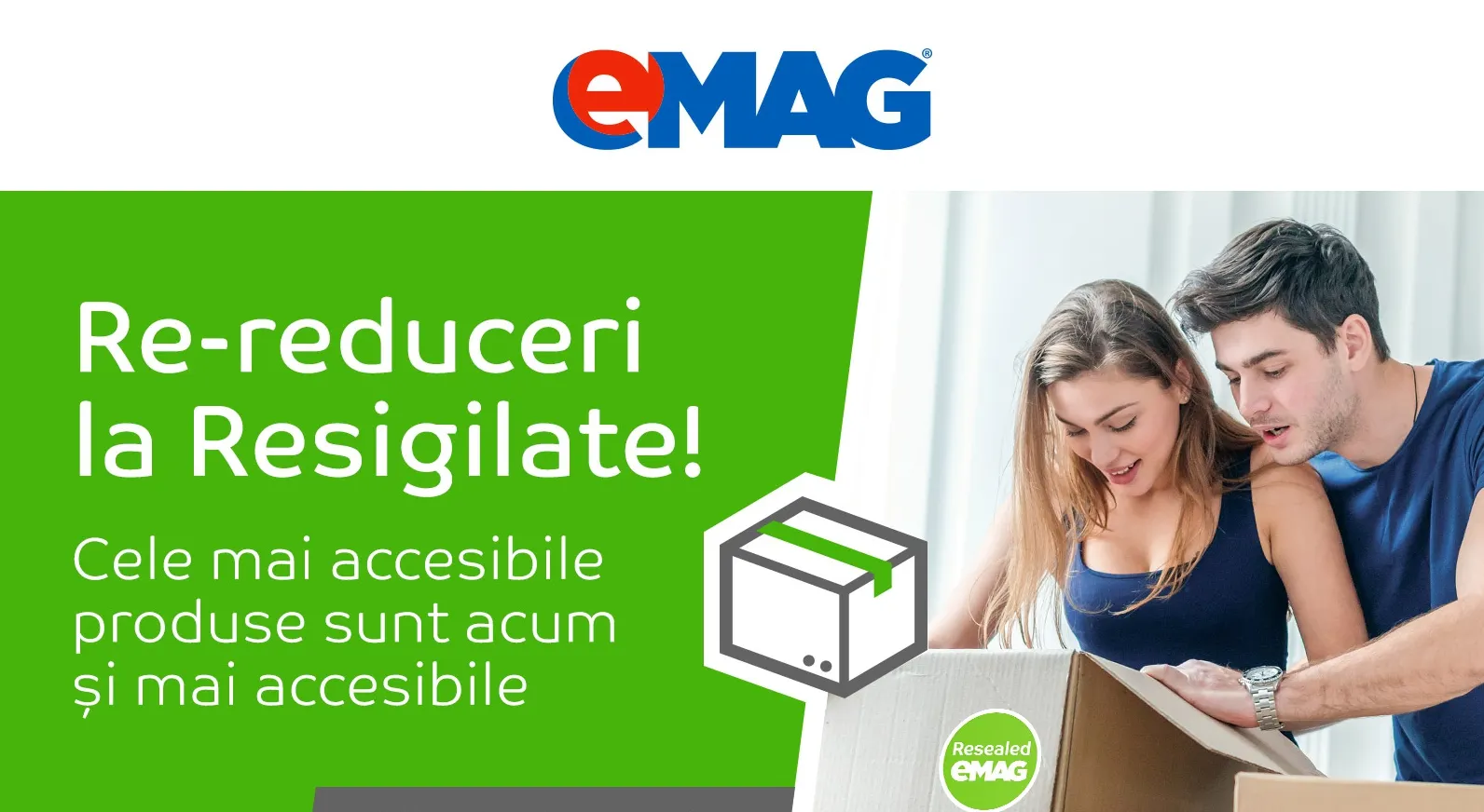eMAG resigilate – 16 oferte uimitoare care au reduceri foarte mari