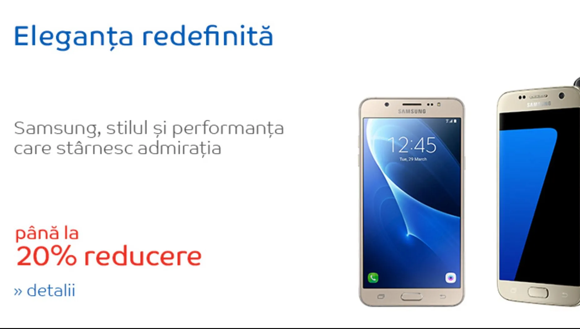 eMAG – Telefoanele Samsung au reduceri de 20%. Ofertele se epuizeaza rapid