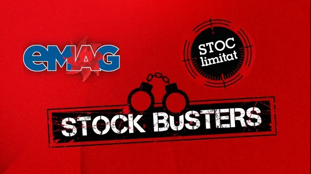 eMAG Stock Busters – Nebunia preturilor scazute la jumatate se apropie de final. Ce oferte mai sunt
