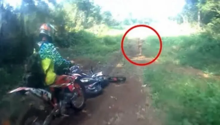 Se plimbau cu motocicletele, când au dat peste o fiinţă ciudată. Au luat-o pe urmele ei şi ŞOC!