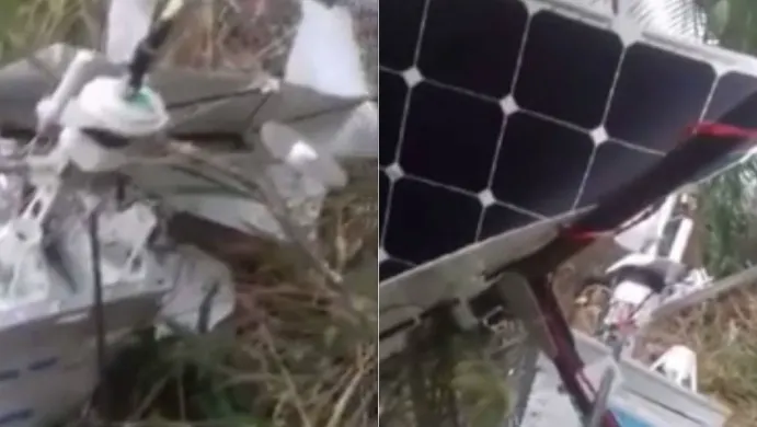 A căzut un obiect bizar din cer. Când trecătorii s-au apropiat de el, șoc. Ce era