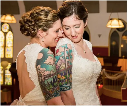 Cele mai TATUATE mirese din lume. Invitaţii au chicotit că femeile arată URÂT