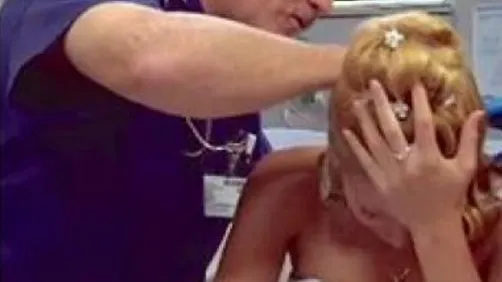 Mireasa a început să ţipe chiar în ziua nunţii! Doctorii au înghețat când au văzut ce avea în cap