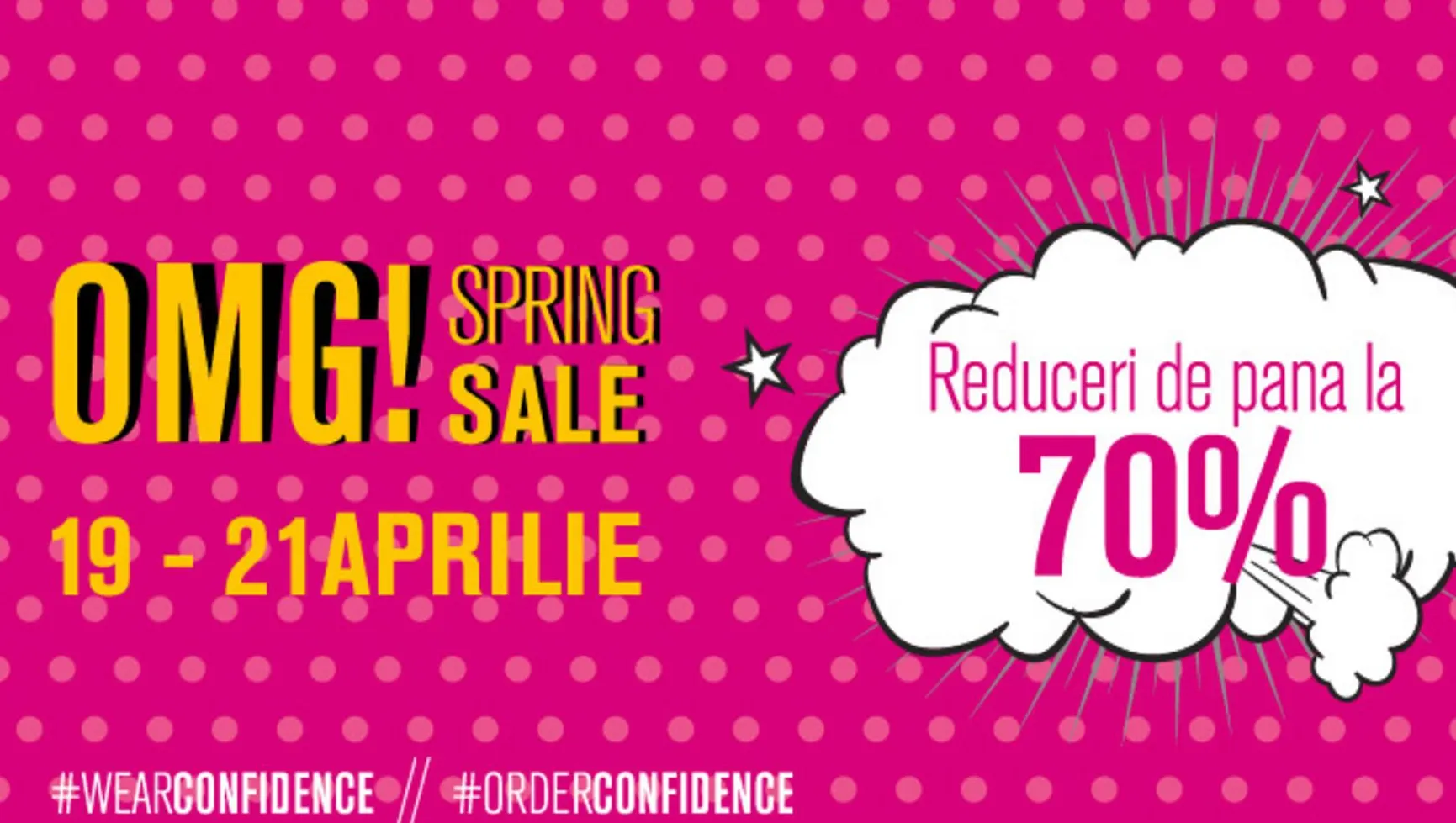 OMG! Fashion Days a dat startul promotiei Spring Sale! Reduceri de pana la 70%
