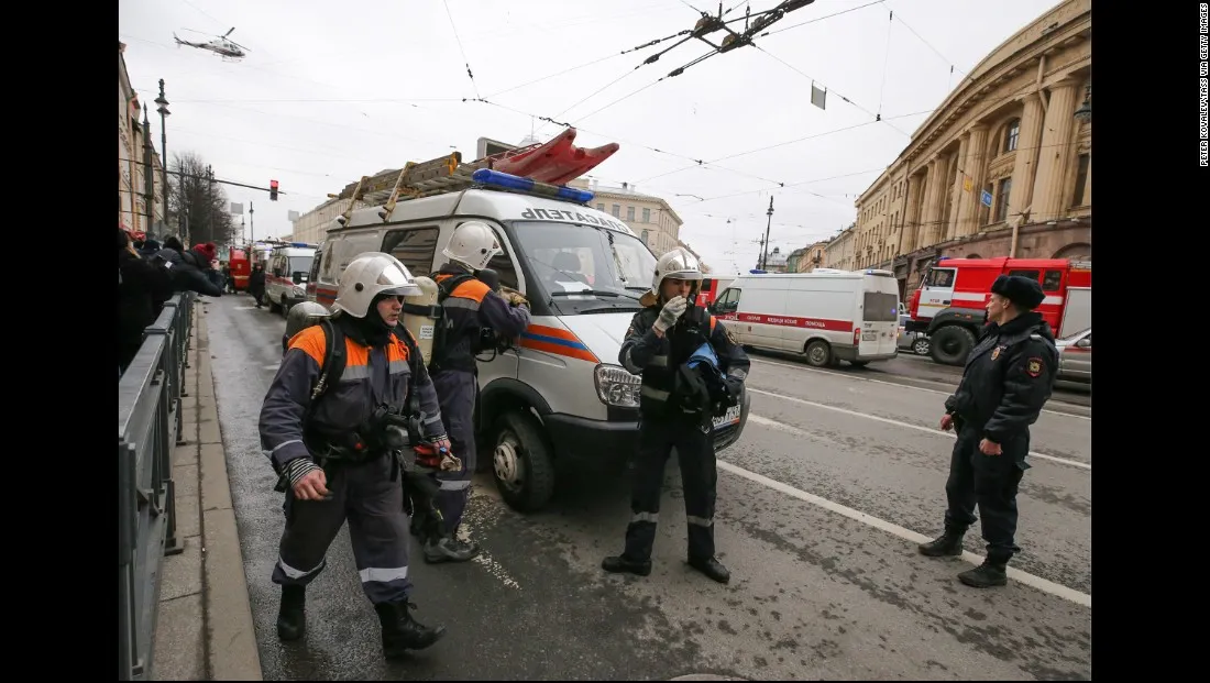Autoritățile din Rusia au confirmat identitatea atacatorului de la Sankt Petersburg