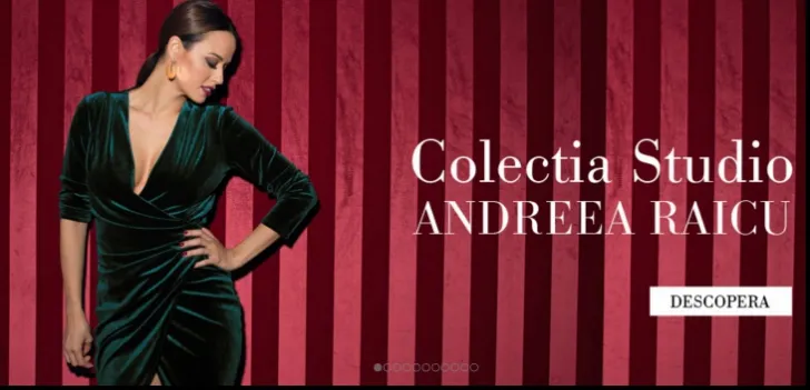 Rochii elegante din colectia Andreea Raicu. 8 modele cu preturi foarte bune