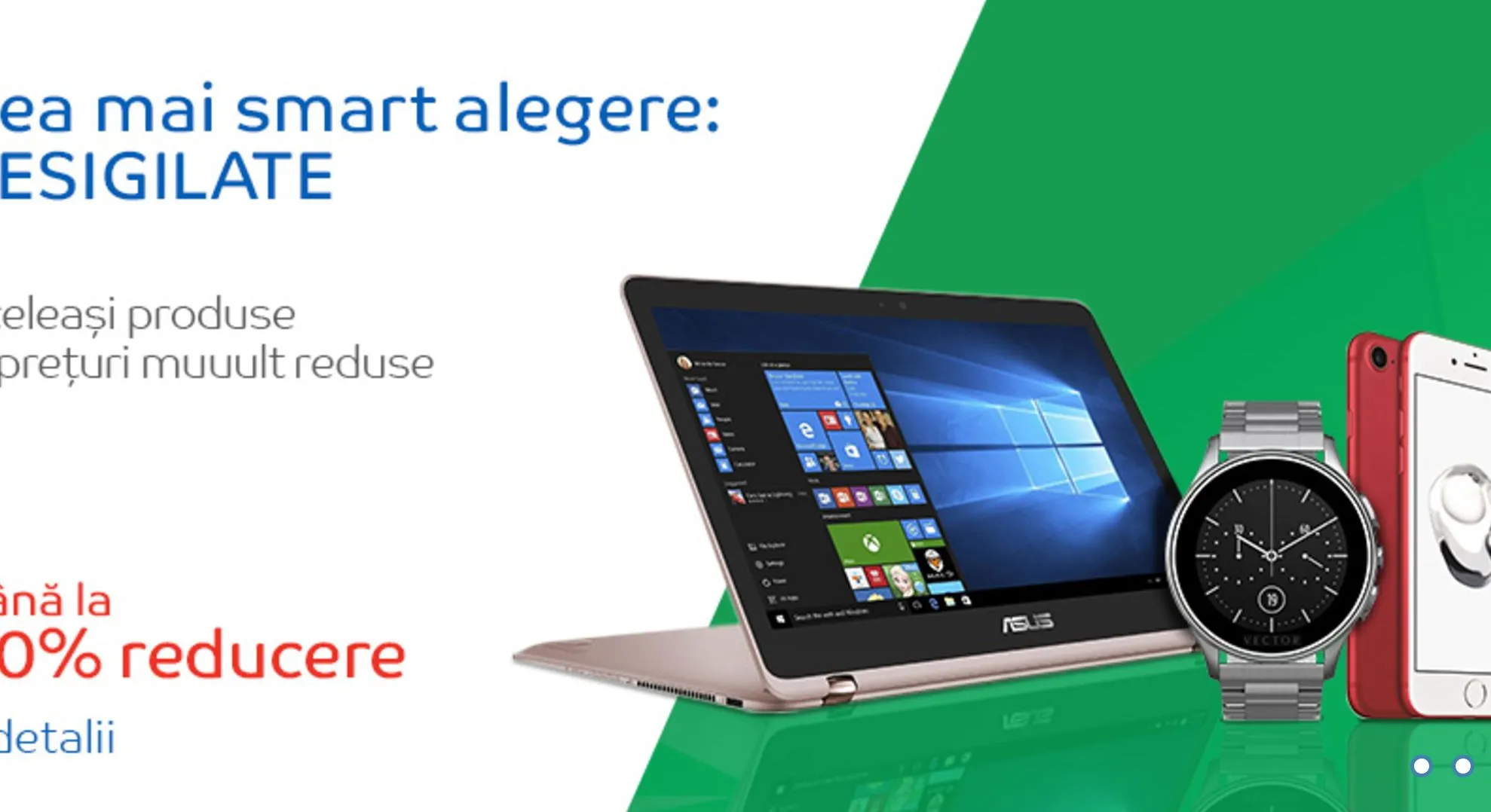 eMAG – Cea mai smart alegere: telefoane si laptopuri resigilate cu 40% reducere