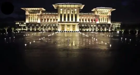 Cum arată reședința de 600 de milioane de euro a președintelui Erdogan