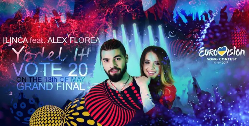 Eurovision 2017 câștigători. La ce oră cântă Ilinca și Alex Florea?