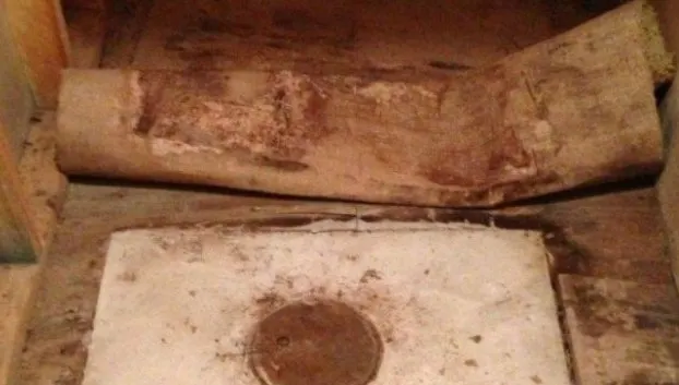 Bunicii lui au murit. A mers să facă curat în casa lor. A dat covorul la o parte şi a avut un şoc!
