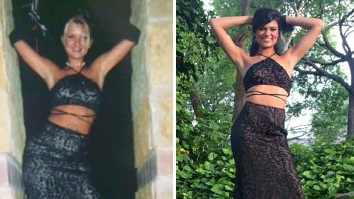 Aşa mamă, aşa fiică! Tinerele care au purtat la petrecerea de absolvire rochiile mamelor
