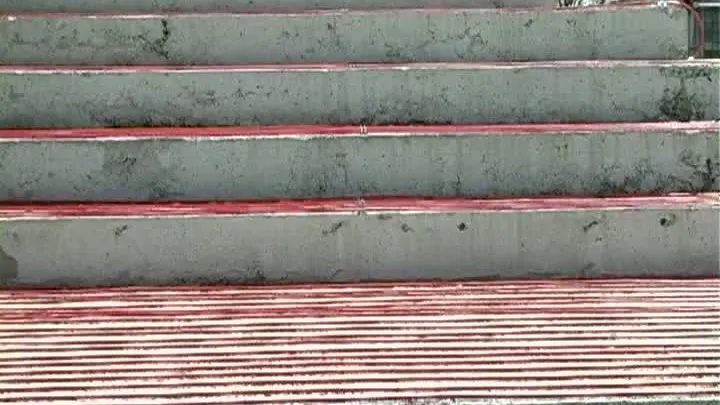 Trepte încălzite la catedrală
