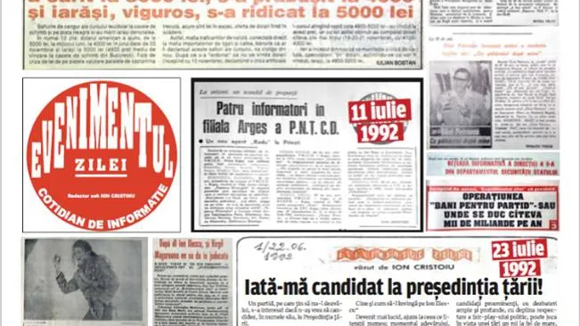 "Evenimentul Zilei" a împlinit 25 de ani