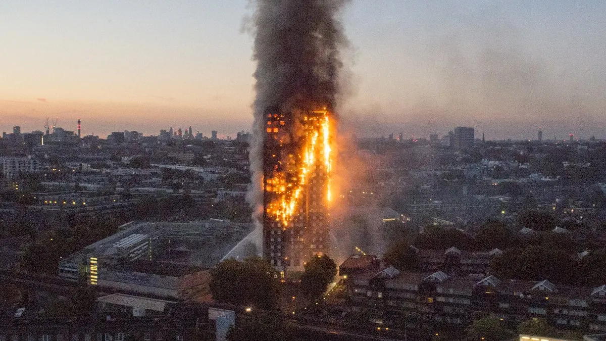 Incendiu devastator la Londra. 12 morți confirmați și zeci de răniți, unii în stare critică