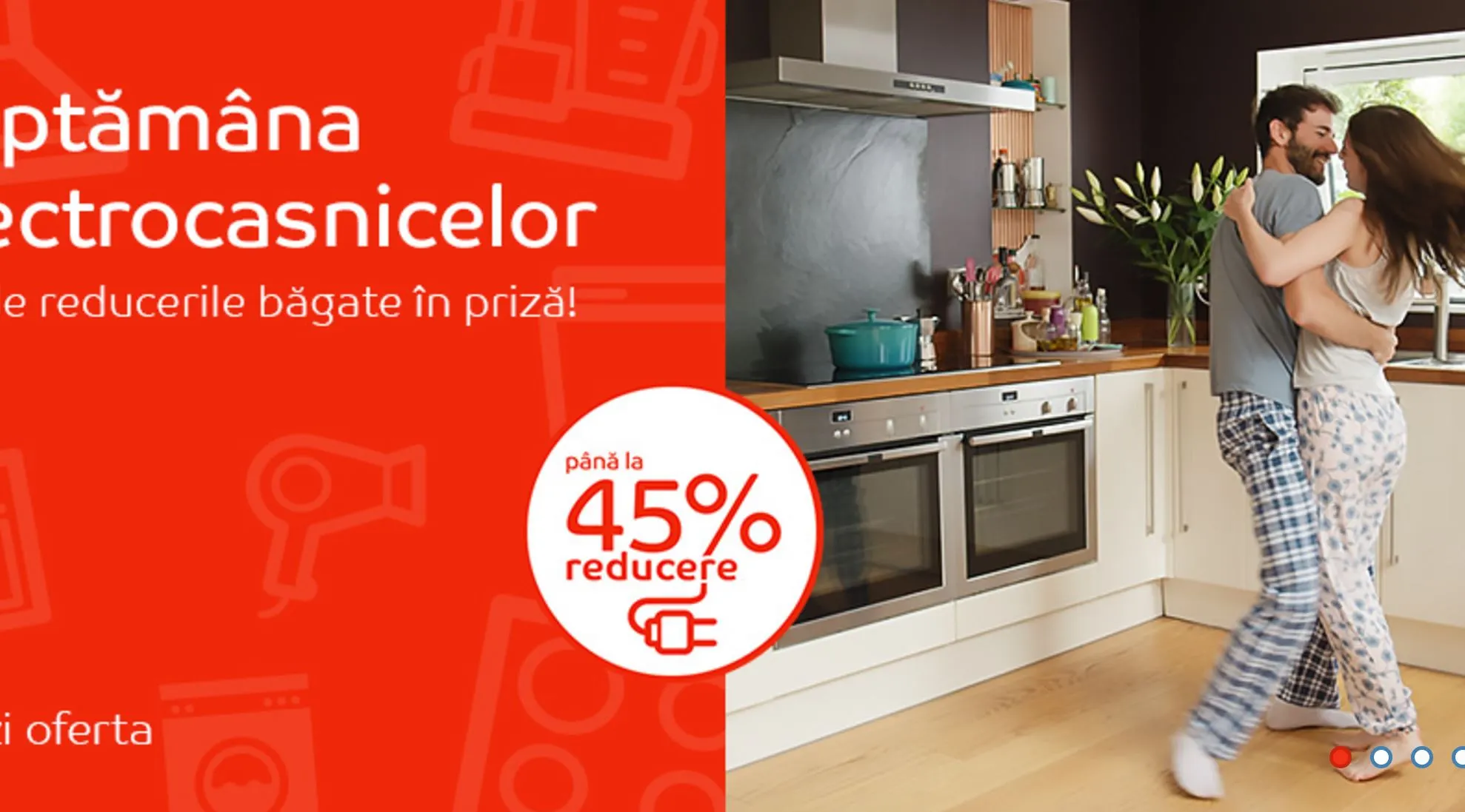 eMAG Saptamana electrocasnicelor – Reduceri reale de 45%. Care sunt cele mai bune oferte