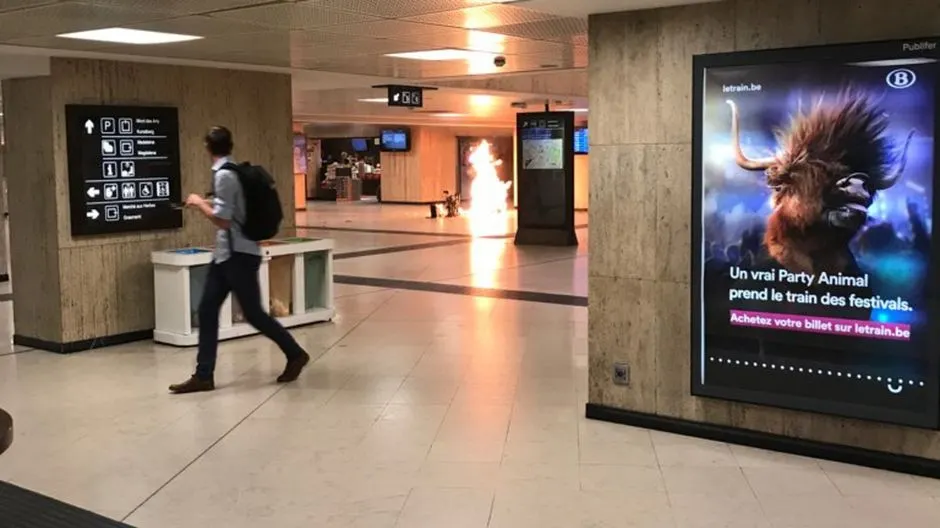 Explozie la Bruxelles. Un bărbat a fost neutralizat în gara centrală - UPDATE