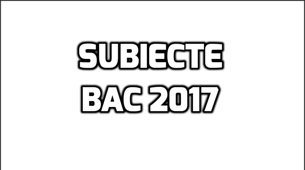 Subiecte filosofie, logica, psihologie, economie si sociologie - LIVE BAC 2017
